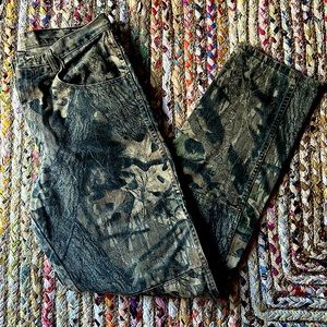 Mens Wrangler Camo Jeans 34x36